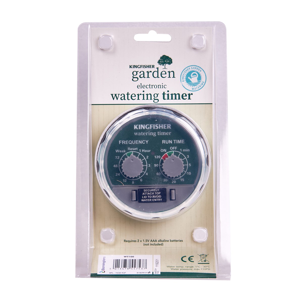 Kingfisher Electric Water Timer (WT100)