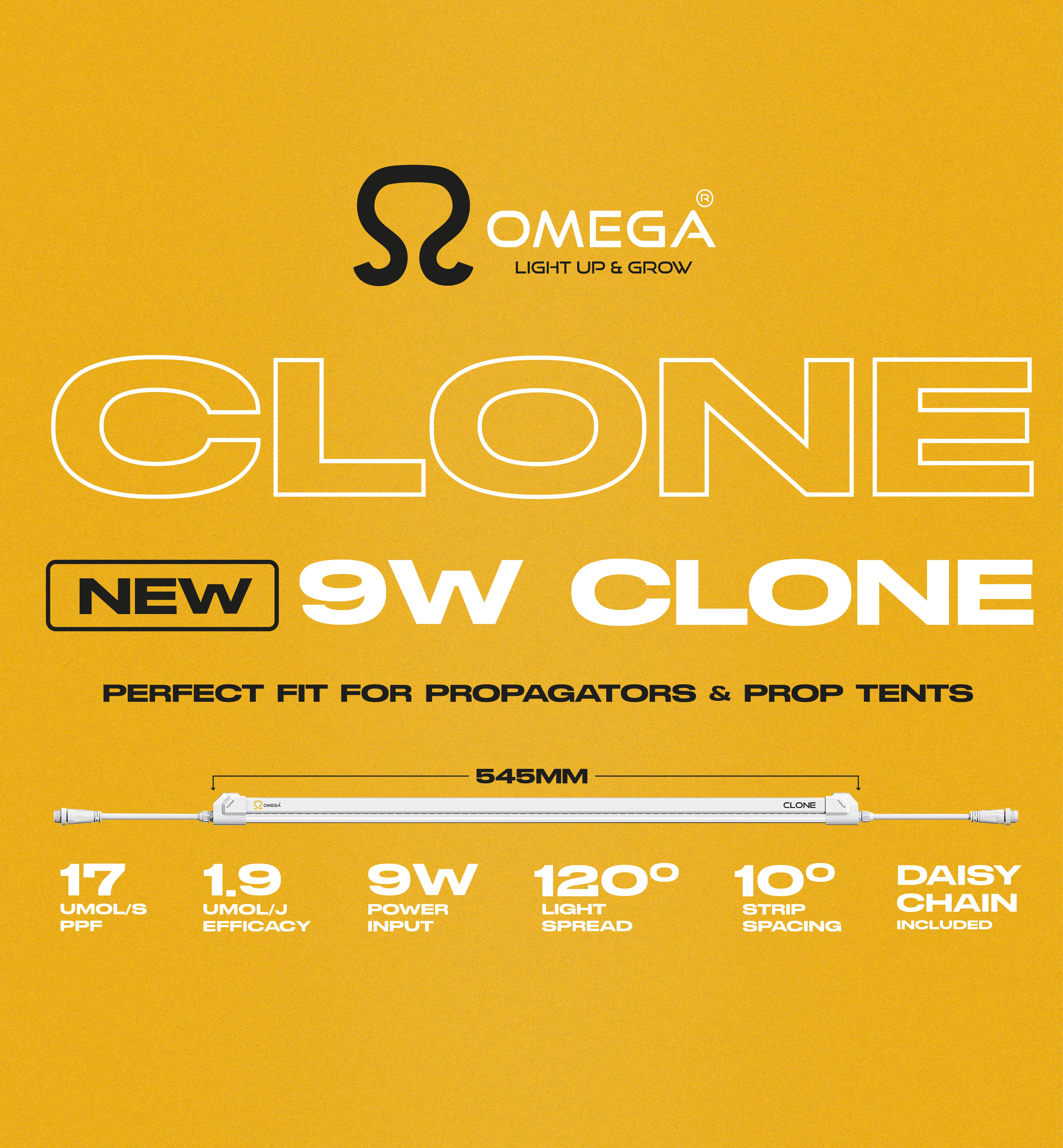 Omega 9W Clone LED