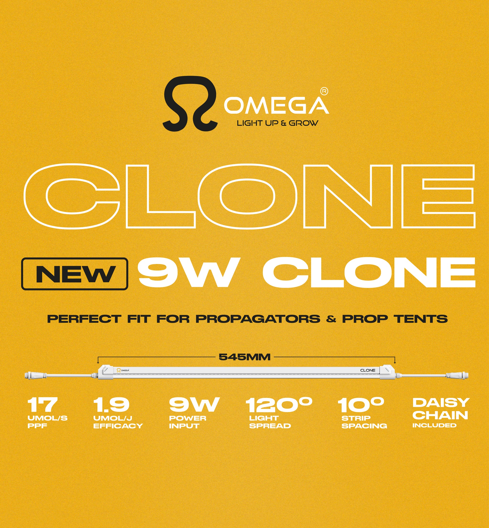 Omega 9W Clone LED