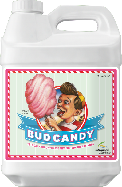 White plastic nutrient jug with pink cotton-candy label and 'Coco Safe' text.