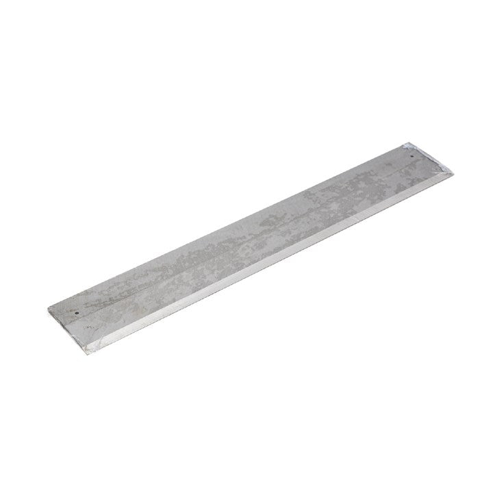 Spare part: metal guide strip with worn gray finish