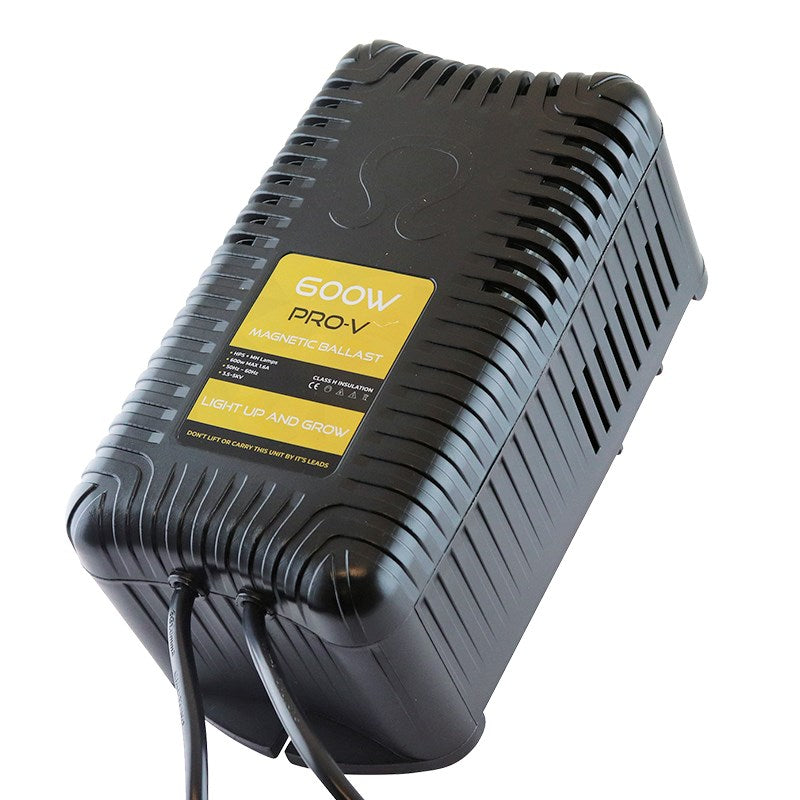 Omega Pro-V ballast, compact black vented unit with power cord