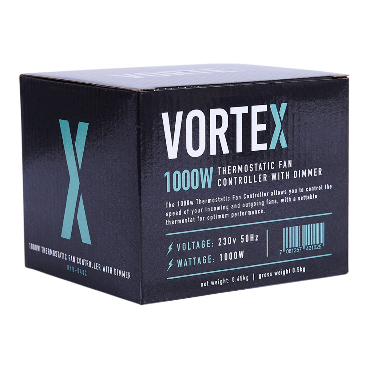 Vortex Thermostatische ventilatorsnelheidsregelaar 1000W