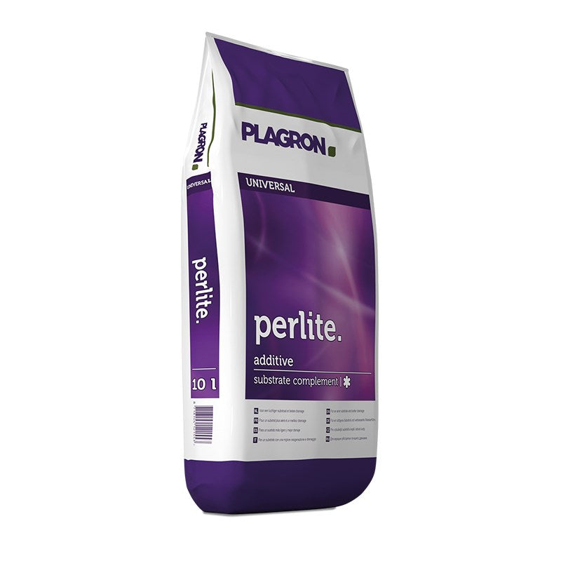 Plagron perlite additive bag, universal substrate, purple and white, 10 l