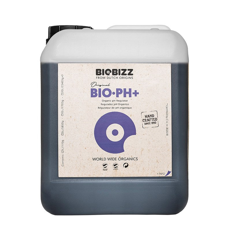 Biobizz BIO•PH+ large container jug with beige label and white top