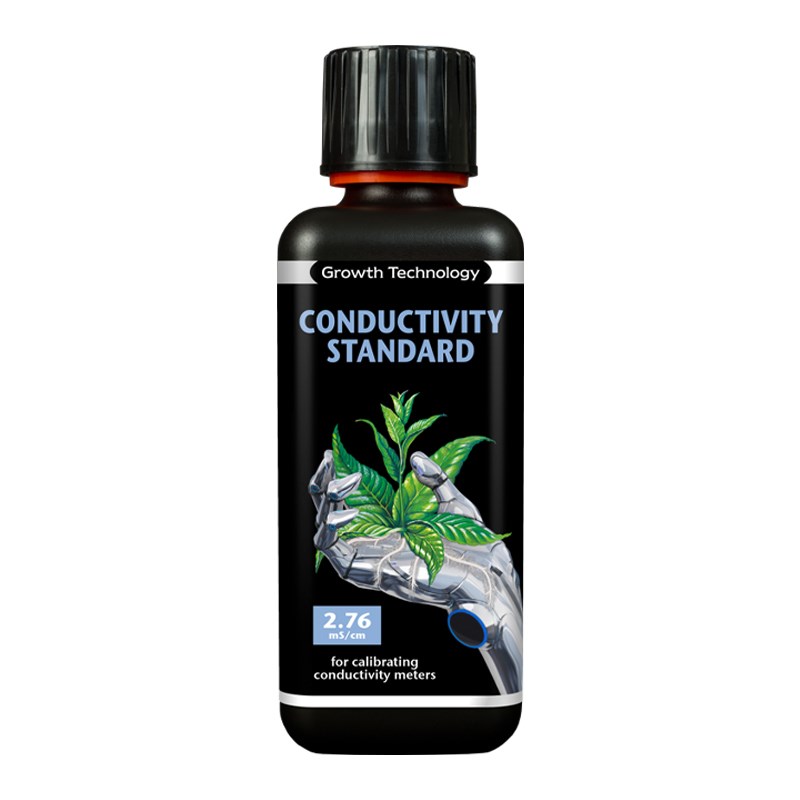Conductivity standard solution bottle, Growth Technology, Conductivity Standard, 2.76 mS/cm